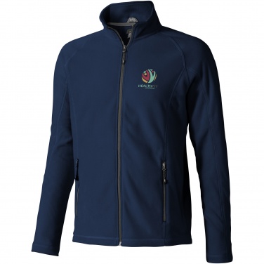 Logo trade promotional giveaway photo of: Rixford men's full zip fleece jacket